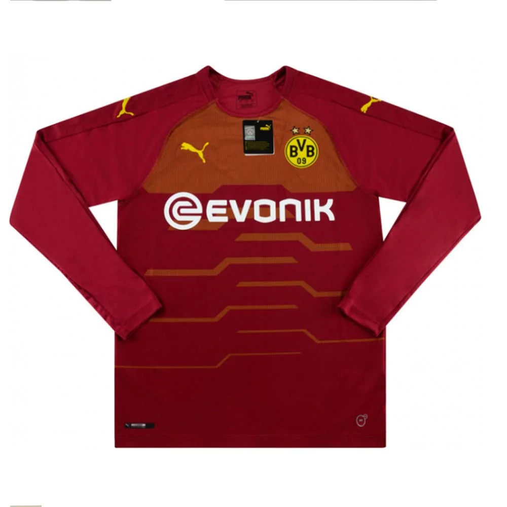 2018-2019 Borussia Dortmund Puma Third Goalkeeper Shirt - Image 5