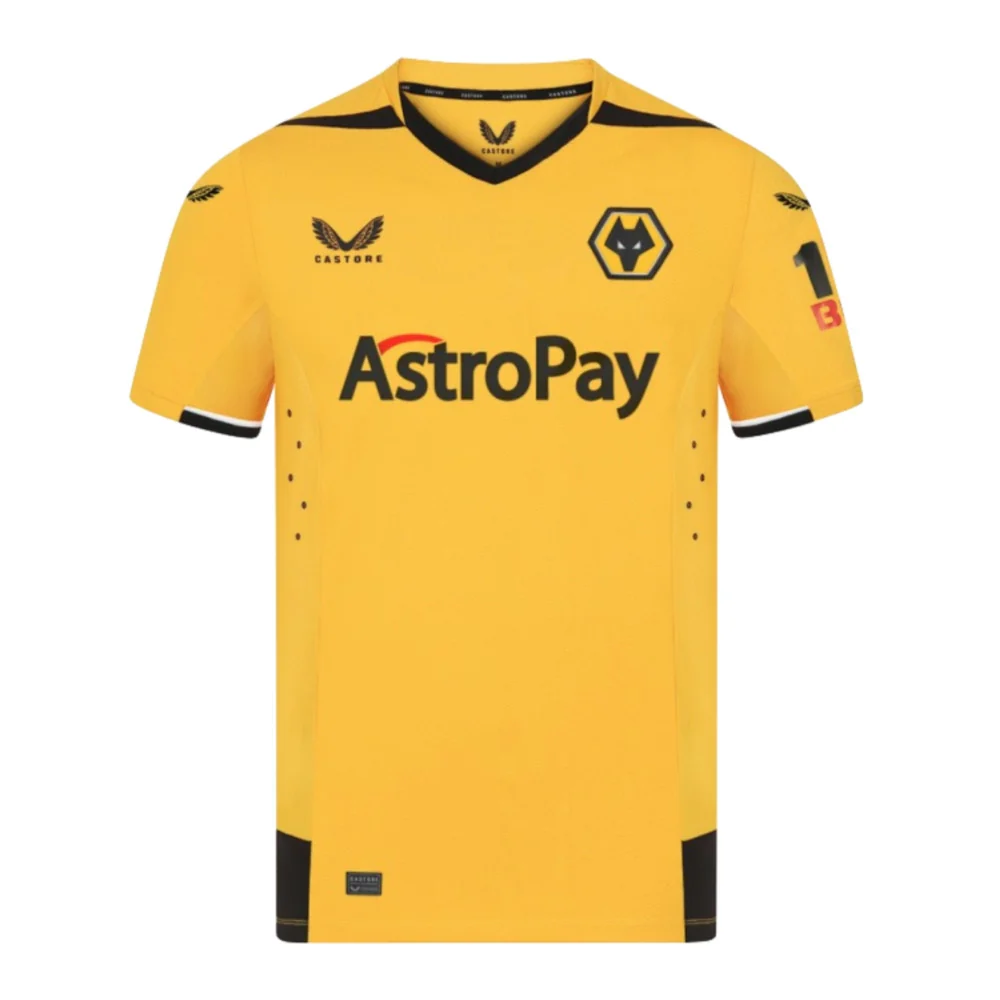 2022-2023 Wolves Home Pro Jersey - Image 9