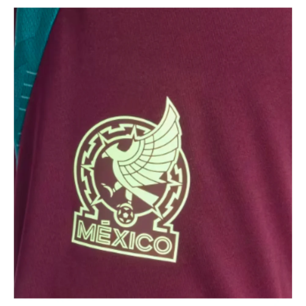 2024-2025 Mexico Training Pants (Dark Burgundy) - Image 6